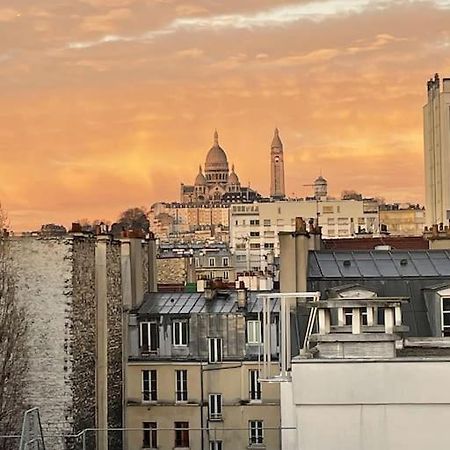 شقة Vue Sur Le Sacre Coeur Montmartre باريس المظهر الخارجي الصورة