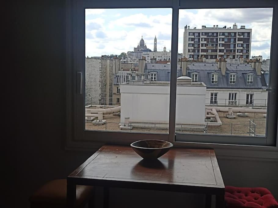 شقة Vue Sur Le Sacre Coeur Montmartre باريس المظهر الخارجي الصورة